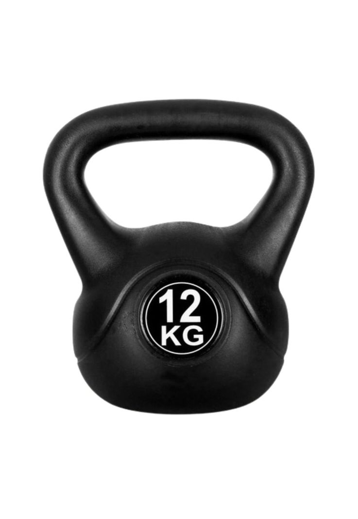 Pesa Kettlebell Mancuerna Rusa Mango Vinilo 12 KG-0
