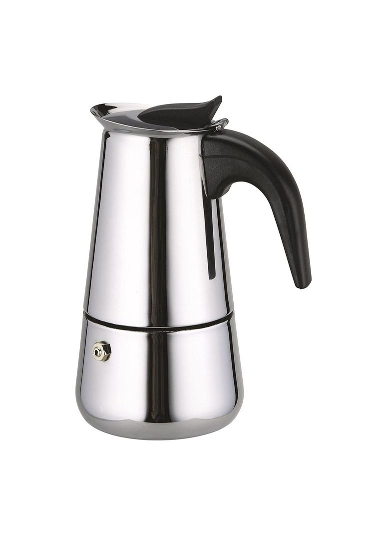 Cafetera Italiana Acero Inoxidable 6 Tazas 300 ML-0