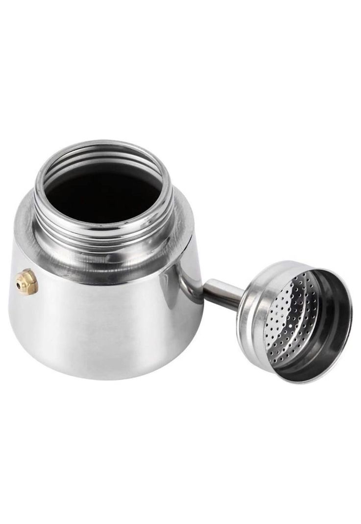 Cafetera Italiana Acero Inoxidable 6 Tazas 300 ML-3