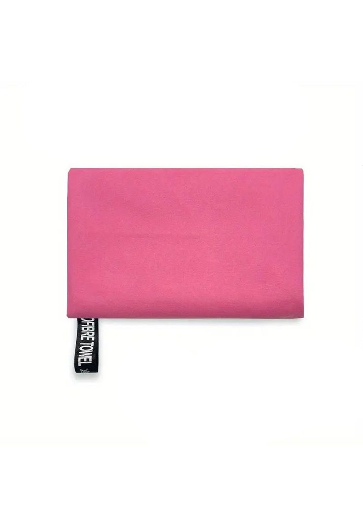 Set 3 Toallas Baño Viaje Microfibra Secado Rápido Rosado-1