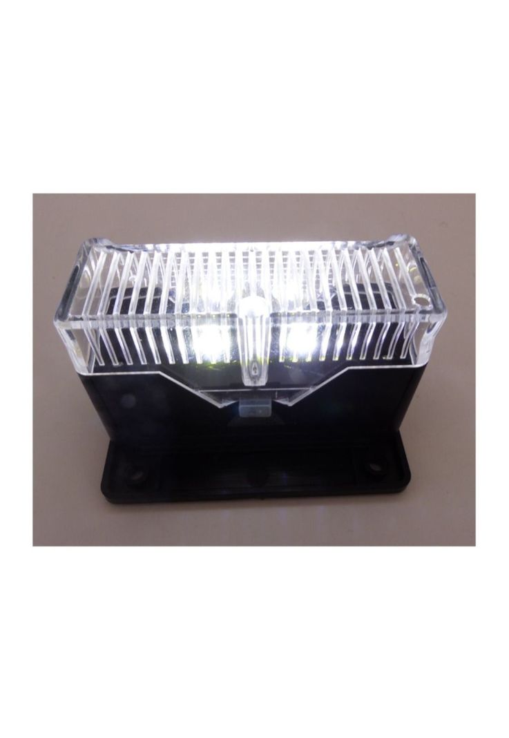 Set 4 Aplique Solar LED Mini Luz Blanca-1