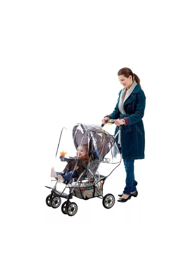 Cubre Coche Impermeable Lavable Protección Bebes-1