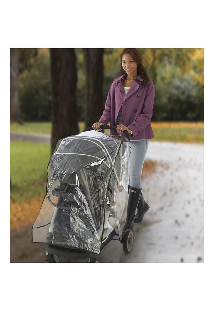 Cubre Coche Impermeable Lavable Protección Bebes-4