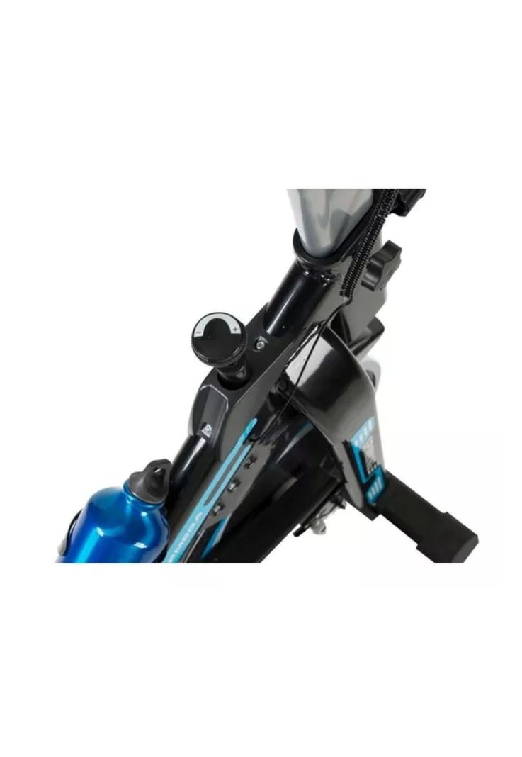 Bicicleta Estática Spinning Profesional 120 KG Azul-4
