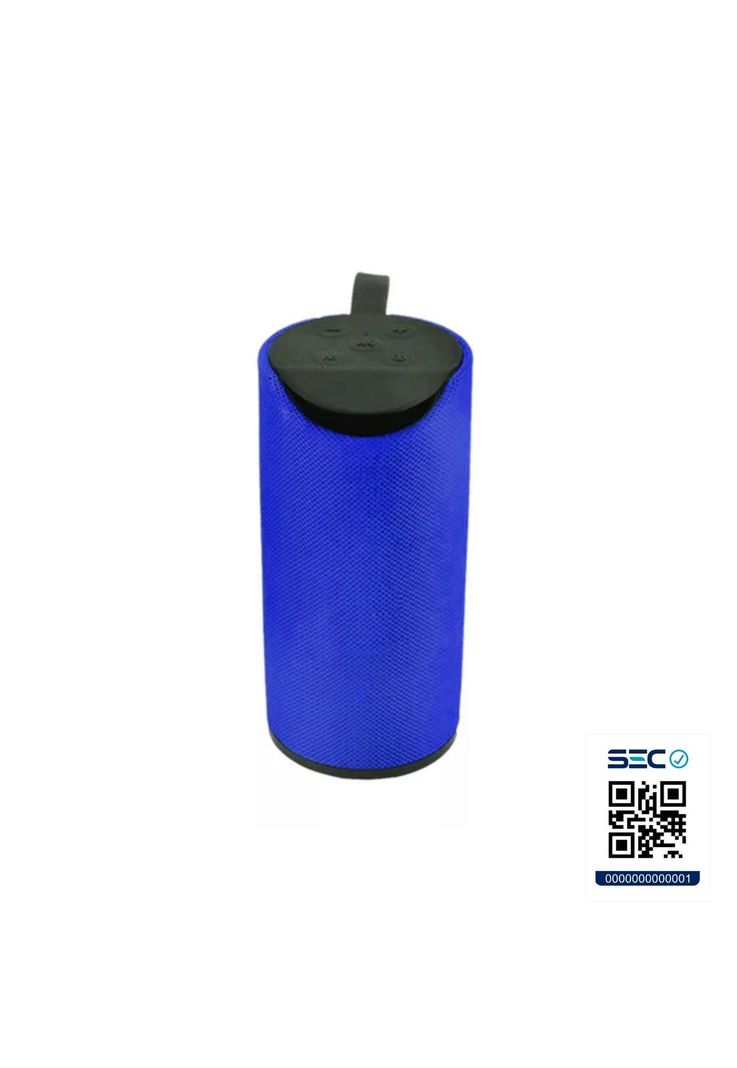 Parlante Bluetooth Recargable USB/TF/FM Azul-2