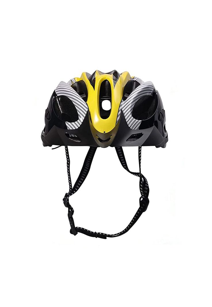 Casco Bicicleta Profesional Full Seguridad Amarillo-1