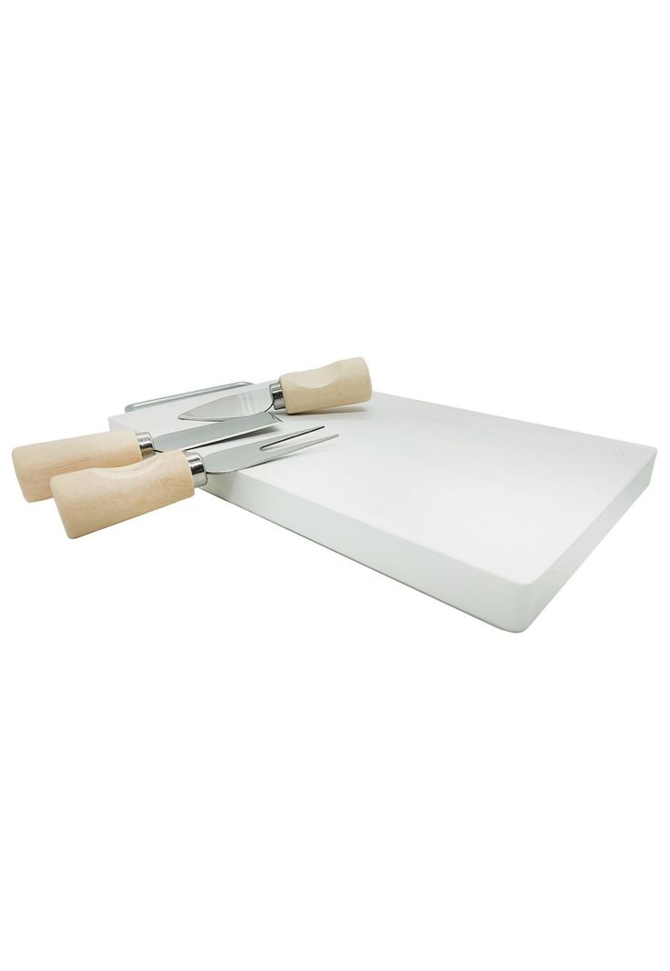 Tabla Aperitivo Quesos Madera Hevea 3 Herramientas-3