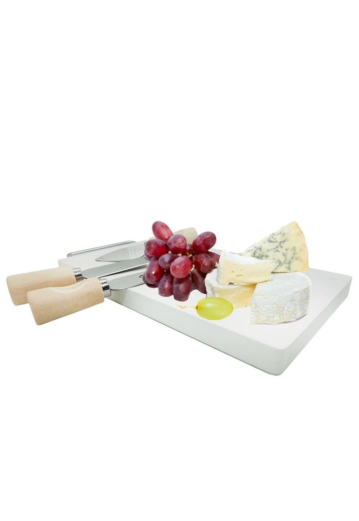 Tabla Aperitivo Quesos Madera Hevea 3 Herramientas-4