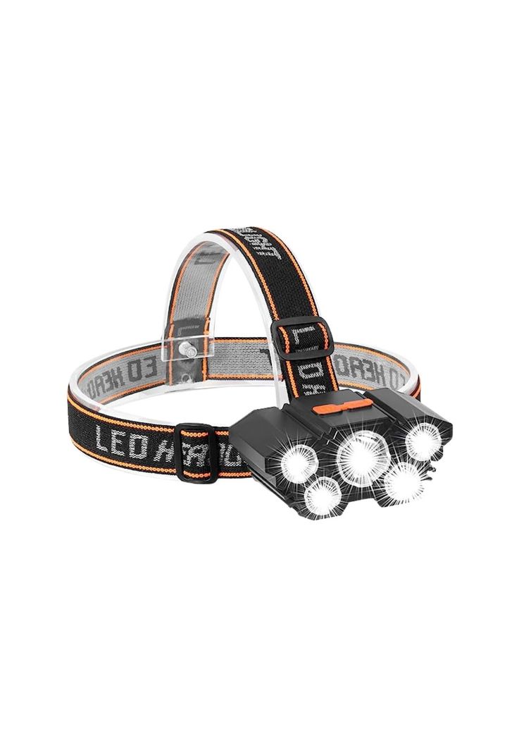 Linterna Cabeza Frontal LED Recargable Alta Potencia 4 Modos-0