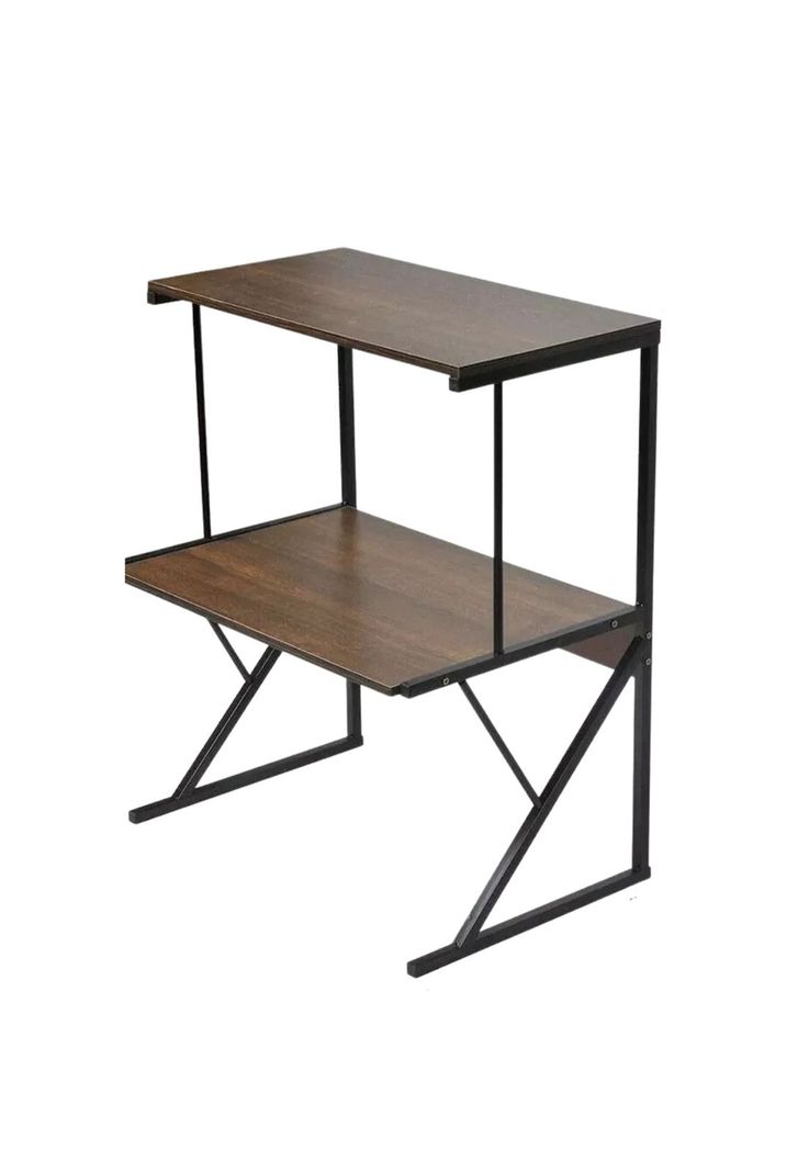 Estante Rack Cocina Microondas Organizador Negro 64x54x37 CM-0