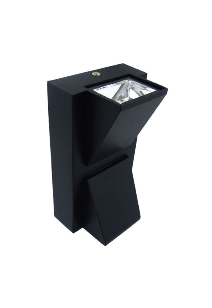 Aplique 2 LED COB Decorativo Aluminio Muro-0