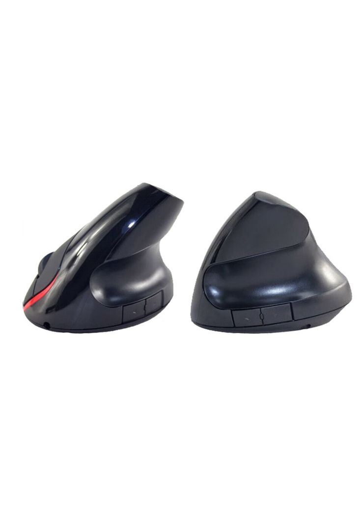 Mouse Vertical Ergonómico Recargable USB Negro-5