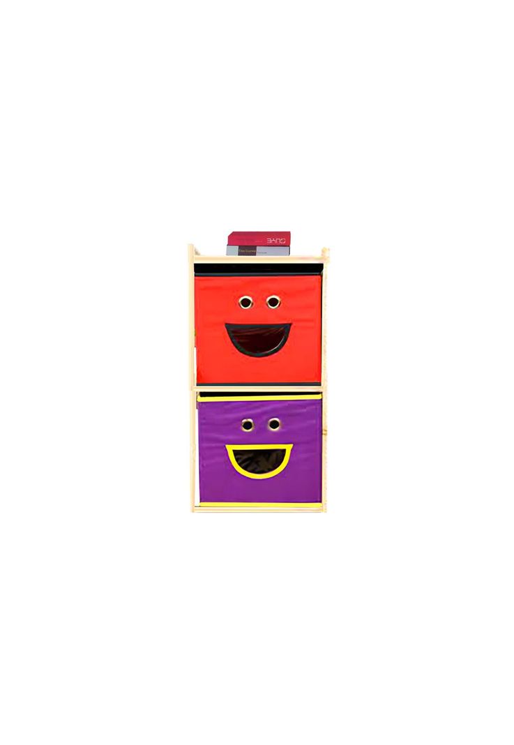 Estante Organizador Multicolor Madera Café Claro 31x28x70 CM-0