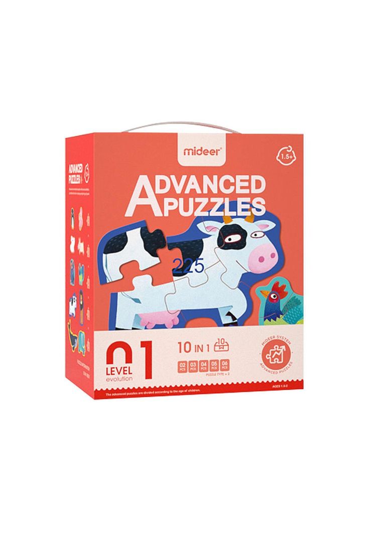 Puzzle Rompecabezas Infantil 4 en 1 Nivel 1 Animal-0