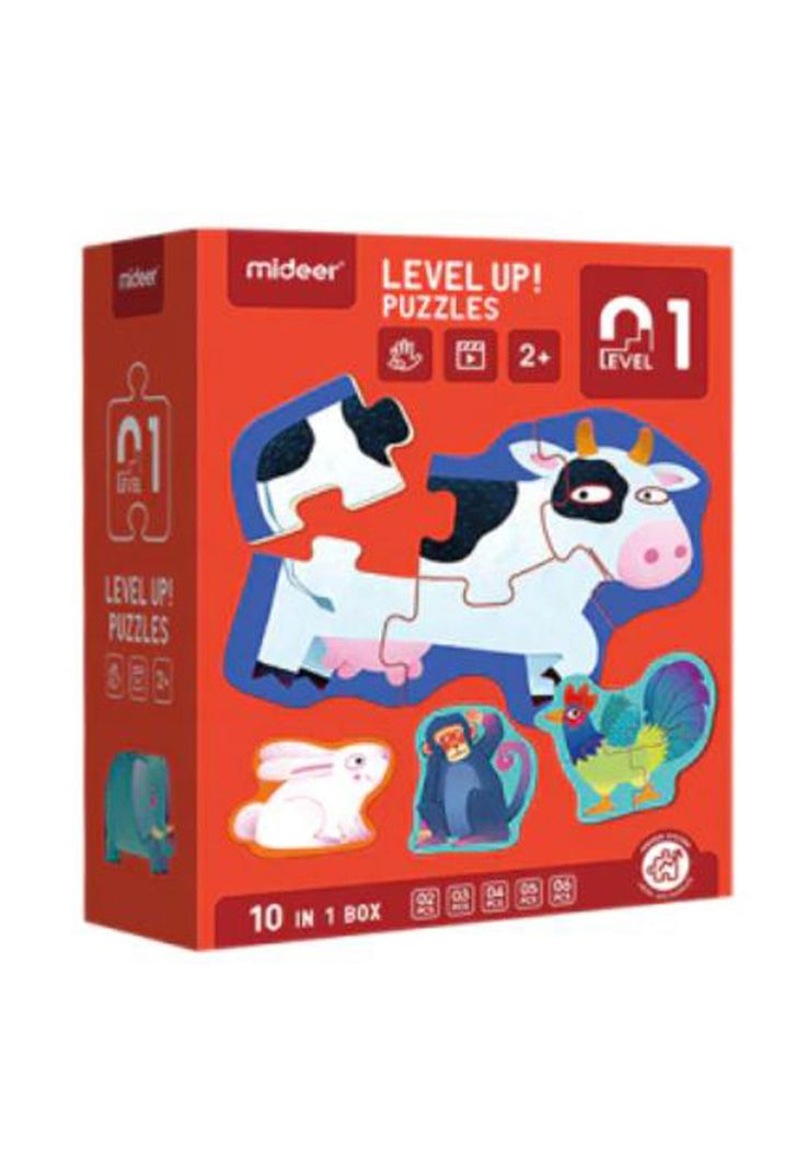 Puzzle Rompecabezas Infantil 4 en 1 Nivel 1 Animal-1