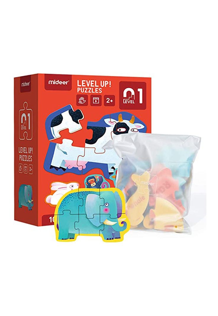Puzzle Rompecabezas Infantil 4 en 1 Nivel 1 Animal-3