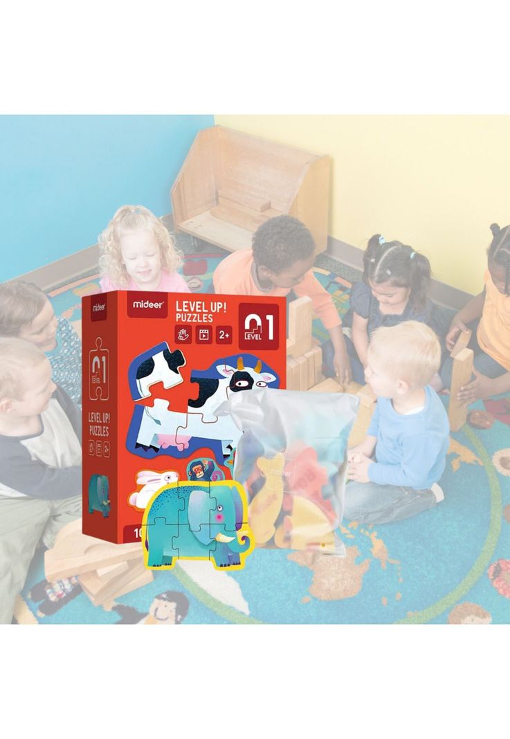 Puzzle Rompecabezas Infantil 4 en 1 Nivel 1 Animal-5