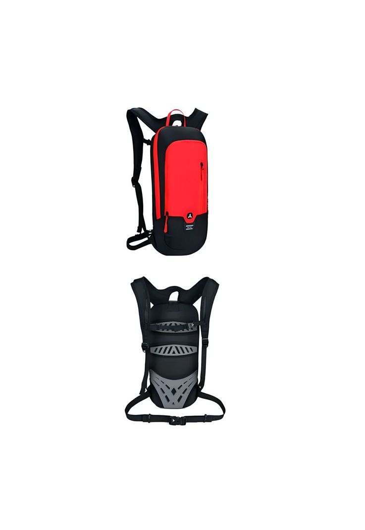 Mochila Hidratación Deportes Trecking Ciclista 2 LT Roja-2