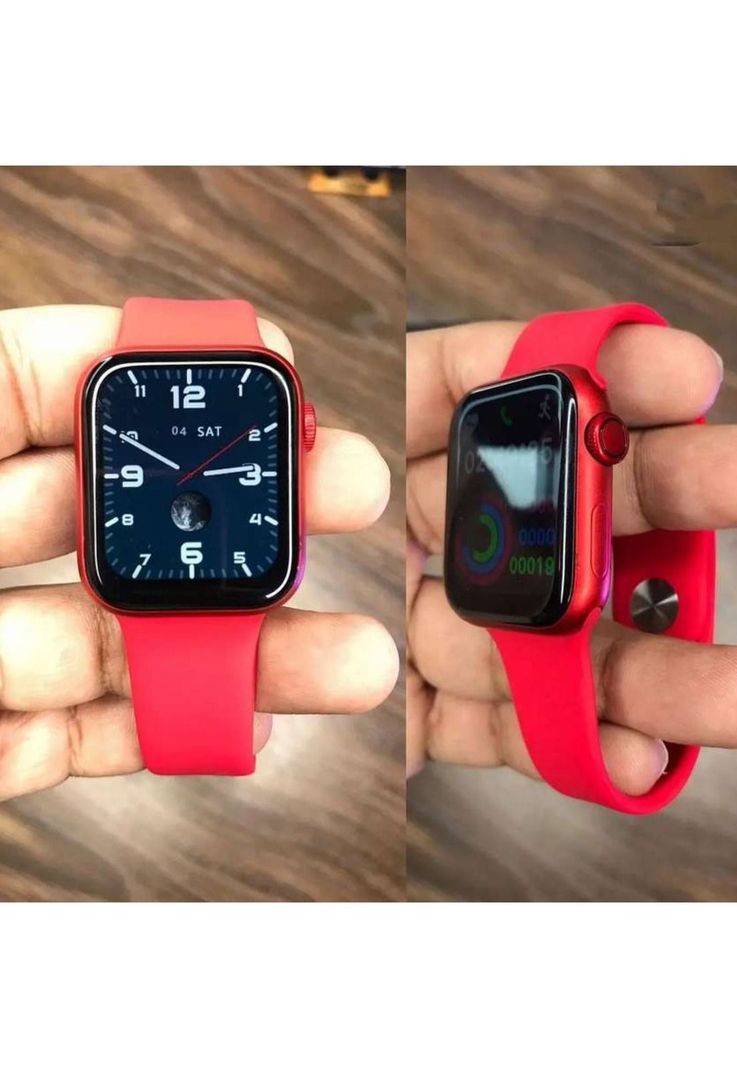 Reloj Smartwatch T5S Bluetooth Rojo-4