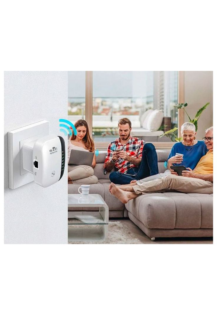 Repetidor Amplificador WIFI Inalámbrico 300 MBPS-4