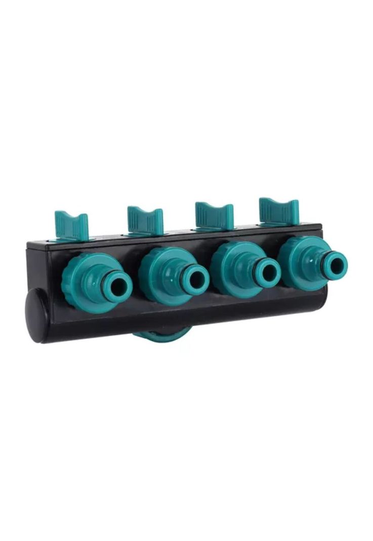 Conector Adaptador Riego Jardín Divisor Manguera 4 Vías-2
