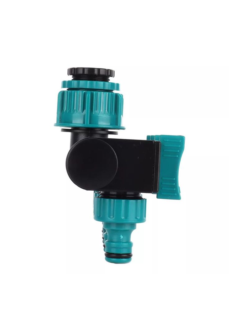 Conector Adaptador Riego Jardín Divisor Manguera 4 Vías-3