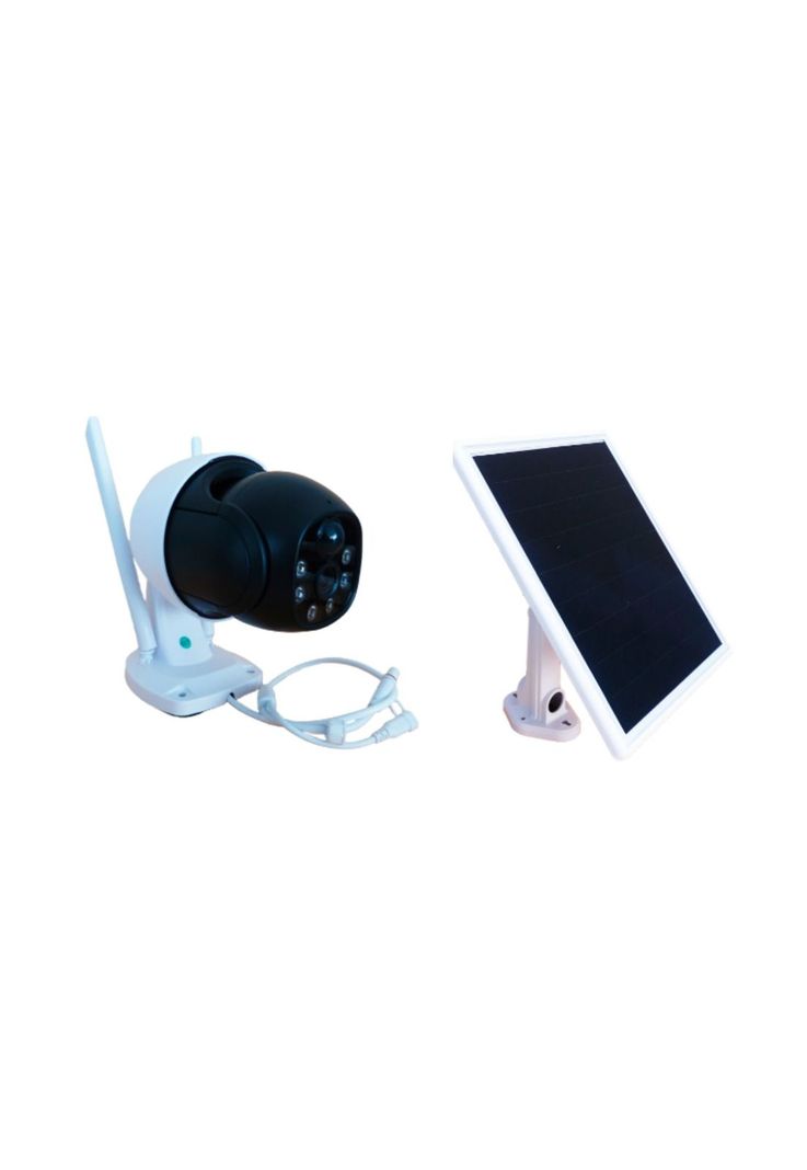 Cámara Solar IP WIFI Movimiento 355° Panel-0