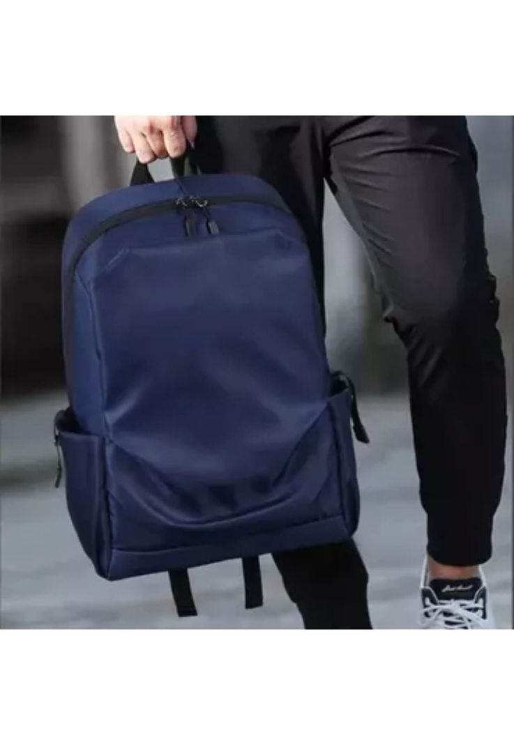 Mochila Deporte Escolar Urbana Antirrobo 45 LT Azul-3