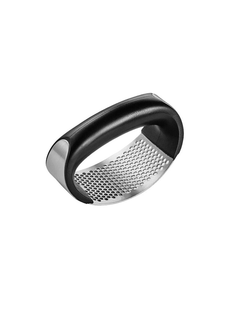 Prensa Triturador Cocina Ajo Metalico Plata