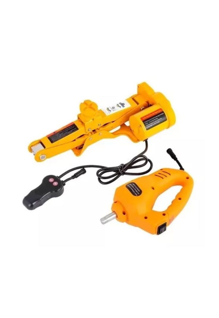 Gata Eléctrica + Llave Impacto Vehículos 12 V 3t-1