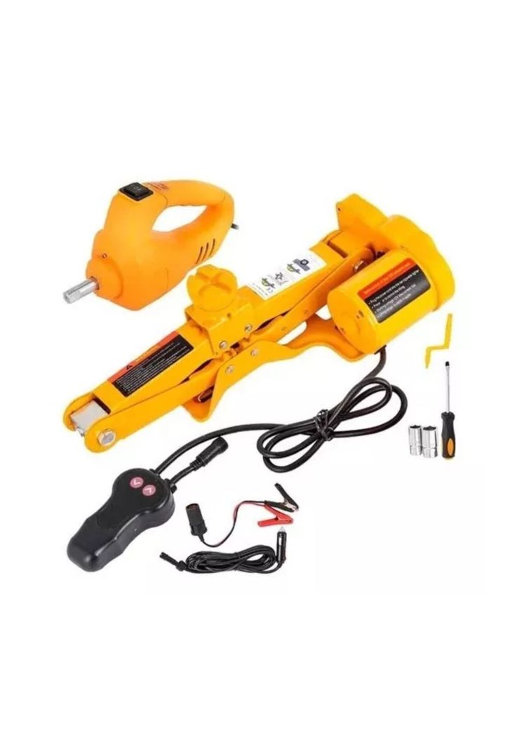 Gata Eléctrica + Llave Impacto Vehículos 12 V 3t-2