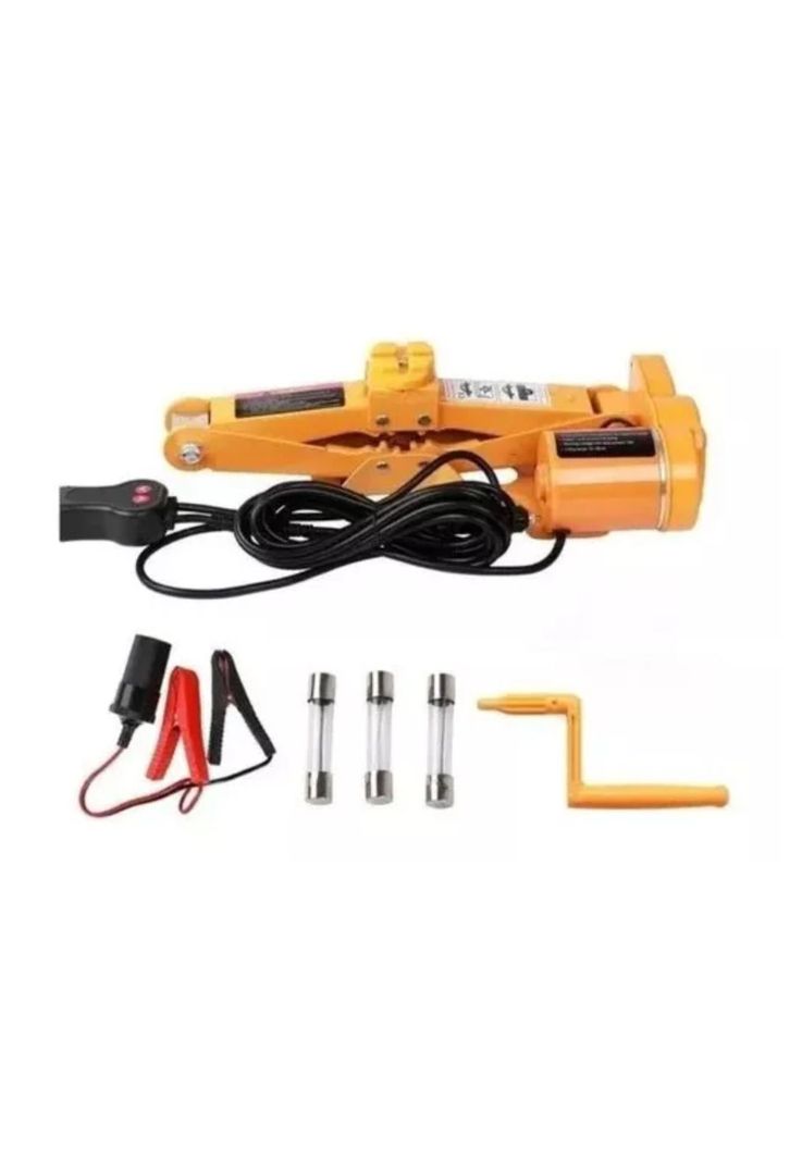 Gata Eléctrica + Llave Impacto Vehículos 12 V 3t-3
