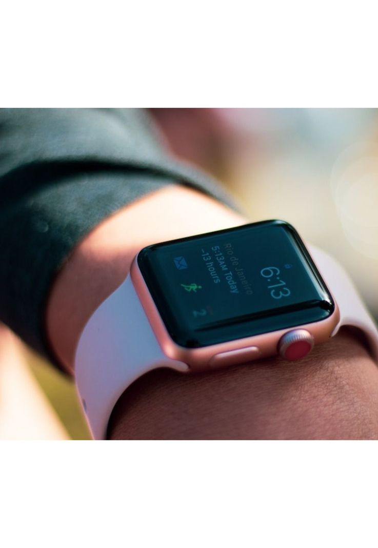 Reloj Inteligente Smartwatch Bluetooth Actividad Cardíaca Deporte Rosada-3
