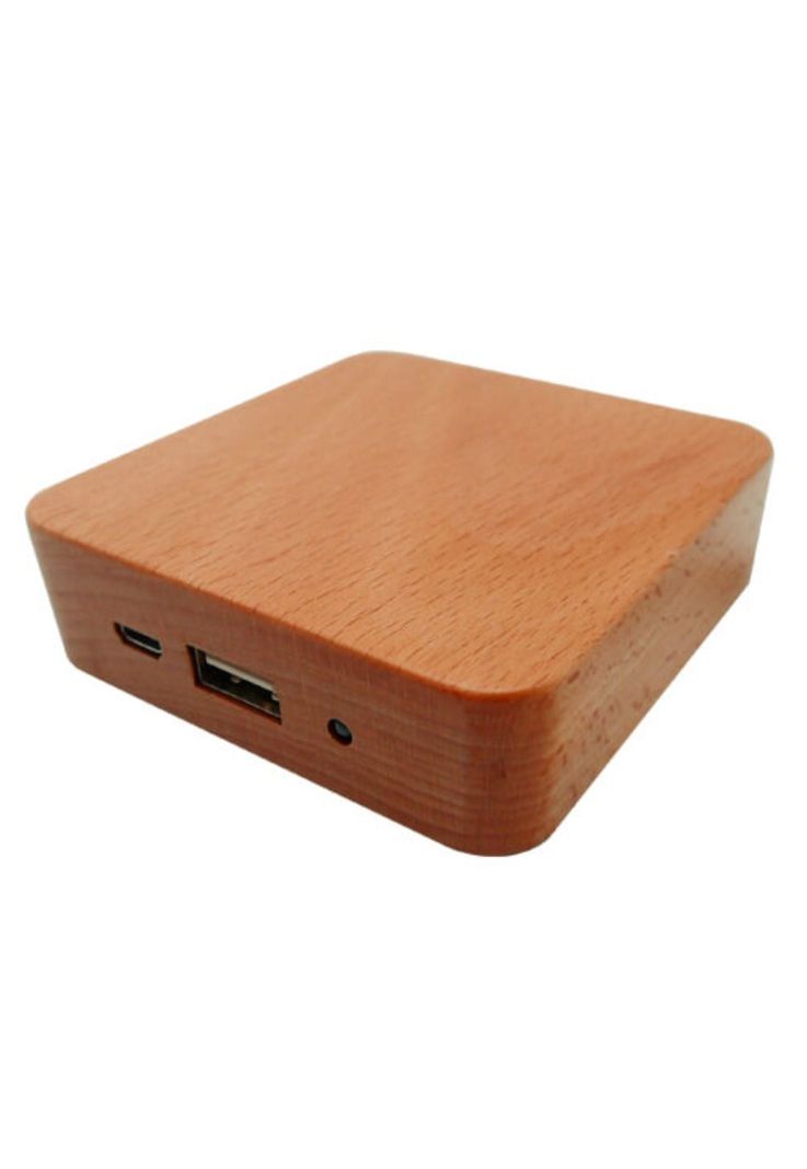 Power Bank Batería Externa Bambú Deluxe USB/micro USB-1