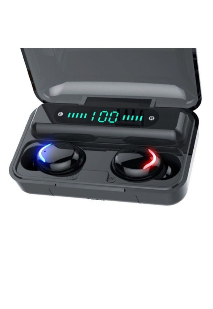 Audífonos True Wireless Bluetooth Indicador Negro-1