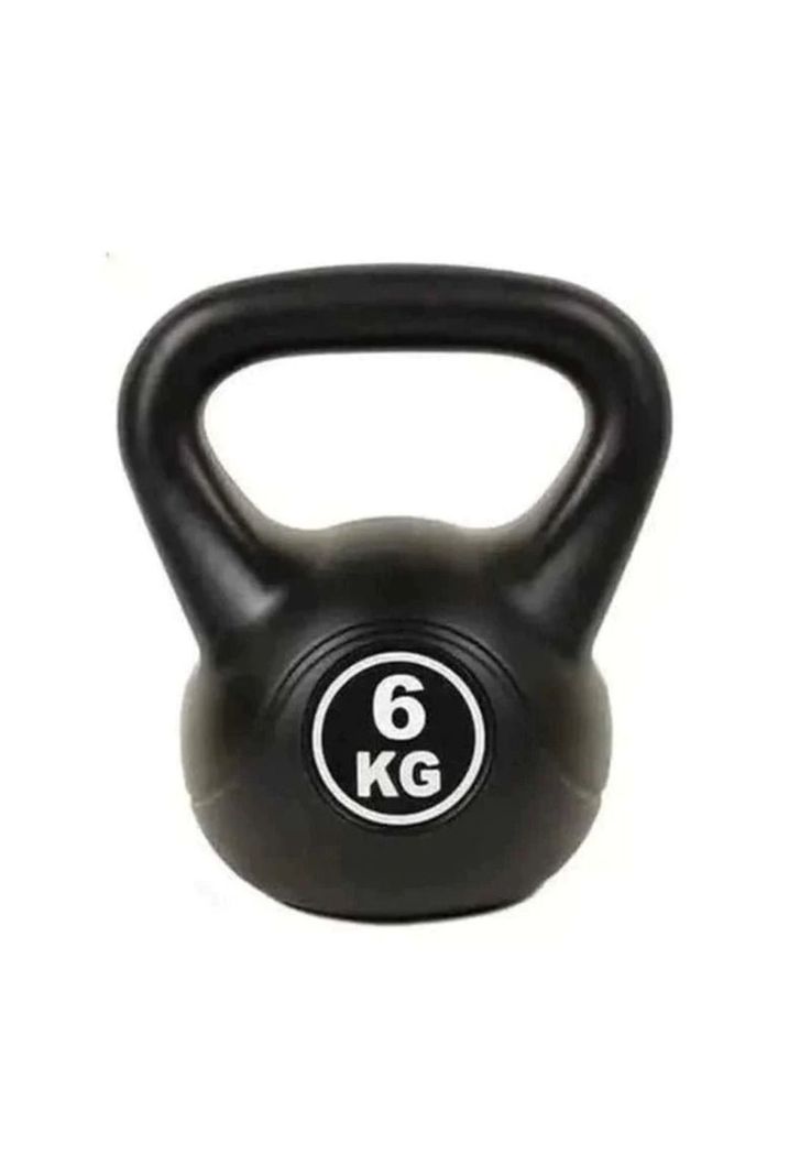 Pesa Kettlebell Mancuerna Rusa Mango Vinilo 6 KG-0