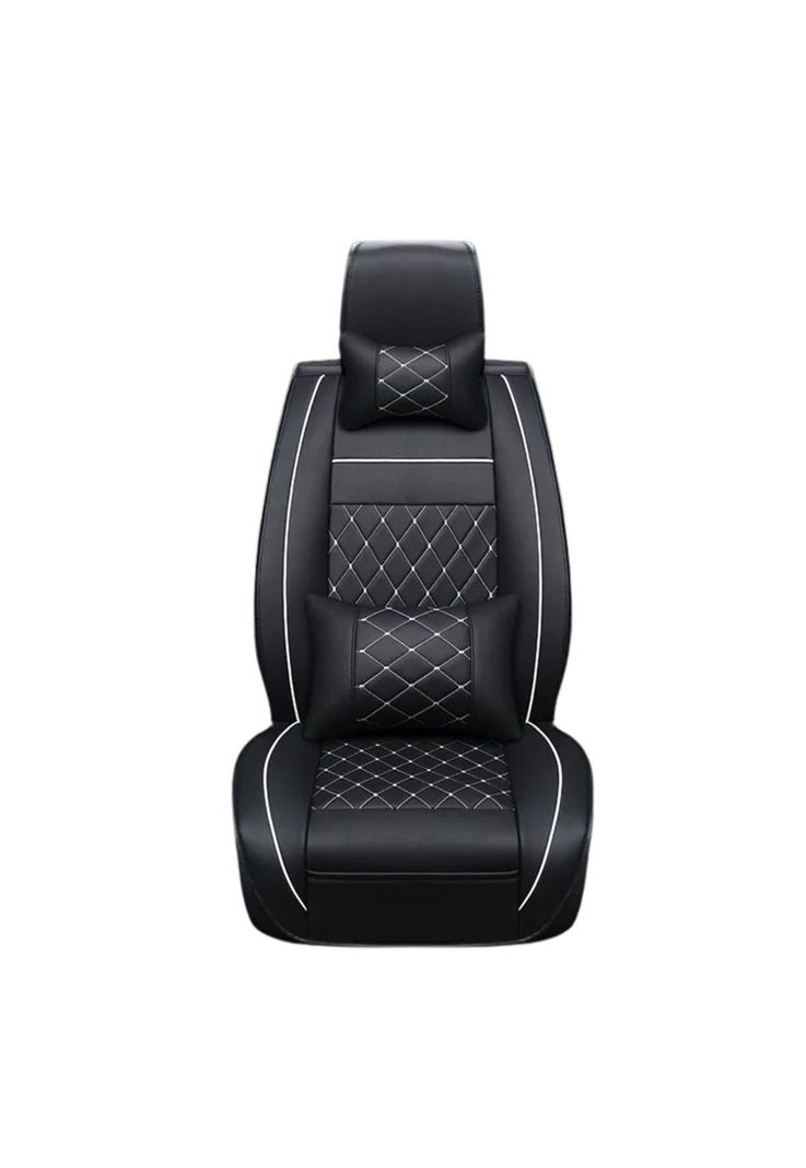 Set 5 Funda Cubre Asiento Auto Luxury Almohadilla-0