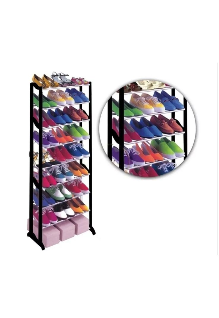 Zapateros Estante Organizador Zapatos 30 Pares-3