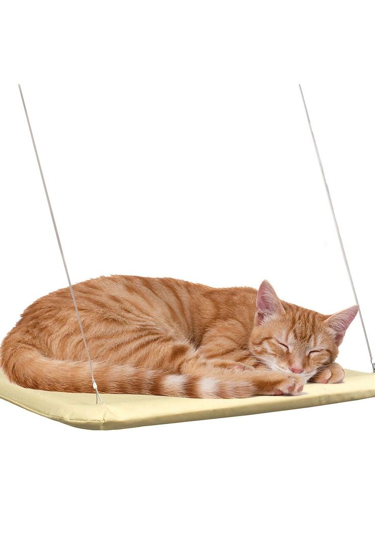Cama Hamaca Mascotas Ventana Gatos 55x32 CM-1