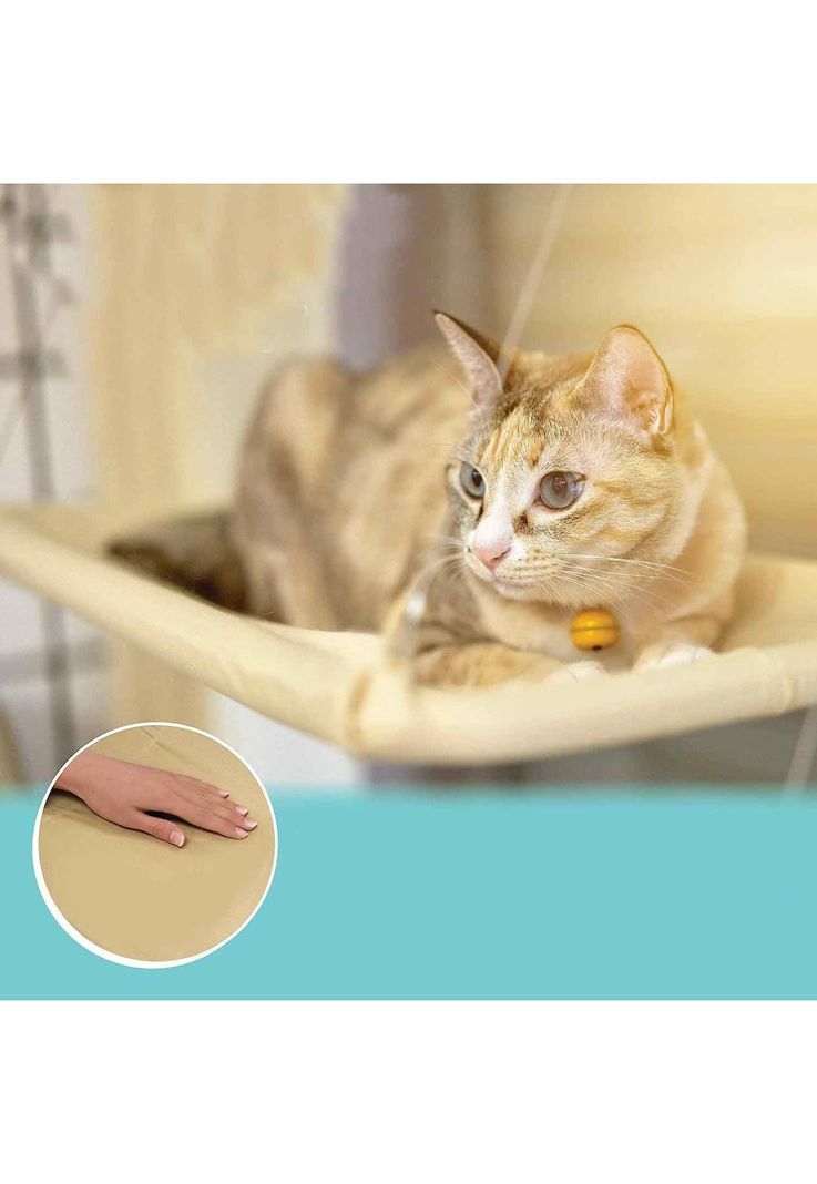 Cama Hamaca Mascotas Ventana Gatos 55x32 CM-4