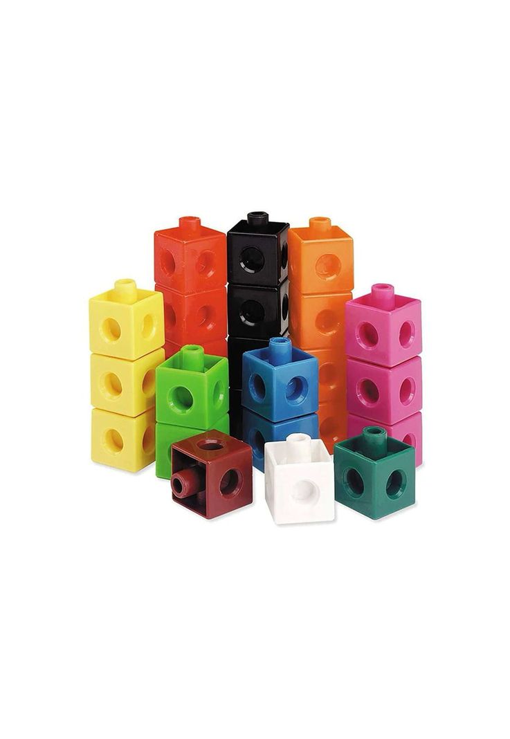 Pack 100 Cubos Lego Multiencaje Infantil-0