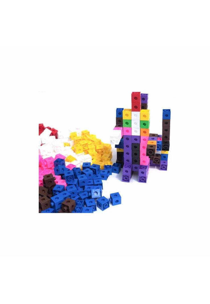 Pack 100 Cubos Lego Multiencaje Infantil-4