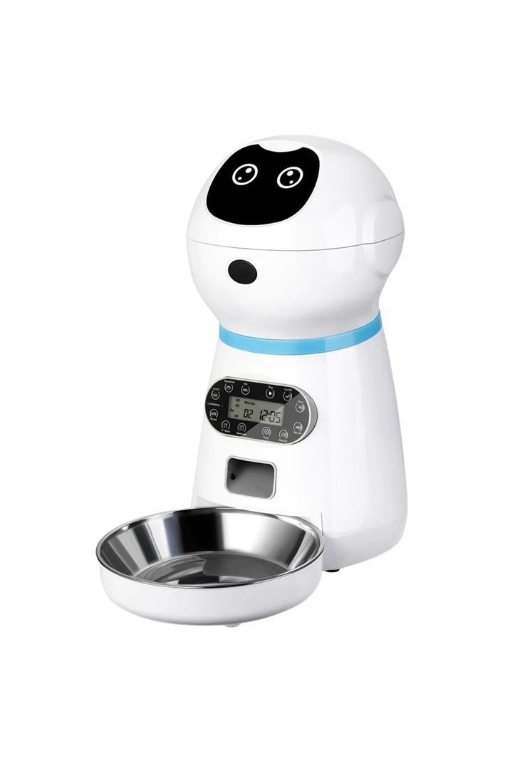 Robot Dispensador Automático Alimentos Mascotas-0
