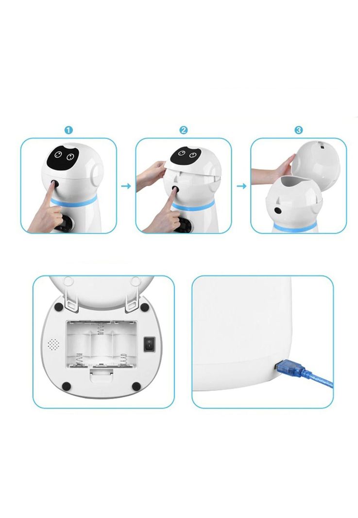 Robot Dispensador Automático Alimentos Mascotas-2