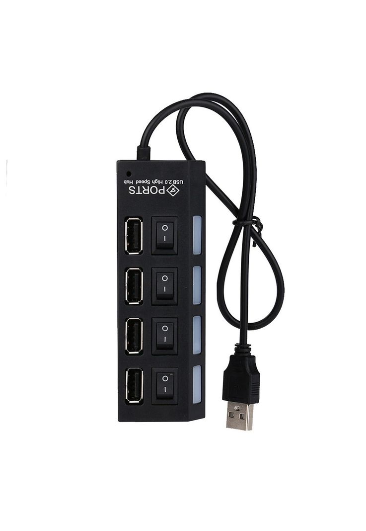 Hub USB 2.0 Switch 4 Puertos-0