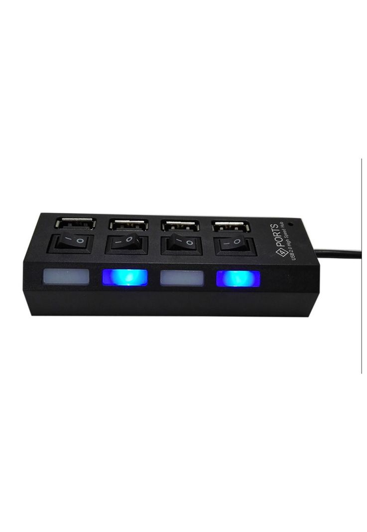 Hub USB 2.0 Switch 4 Puertos-2