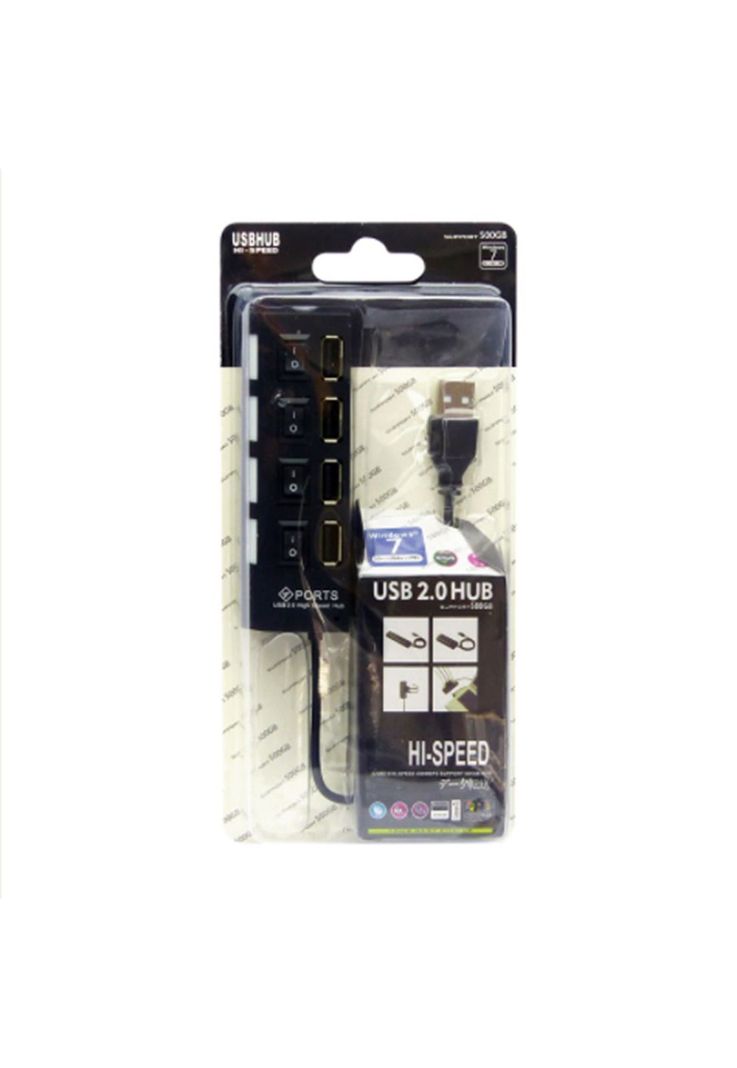 Hub USB 2.0 Switch 4 Puertos-3