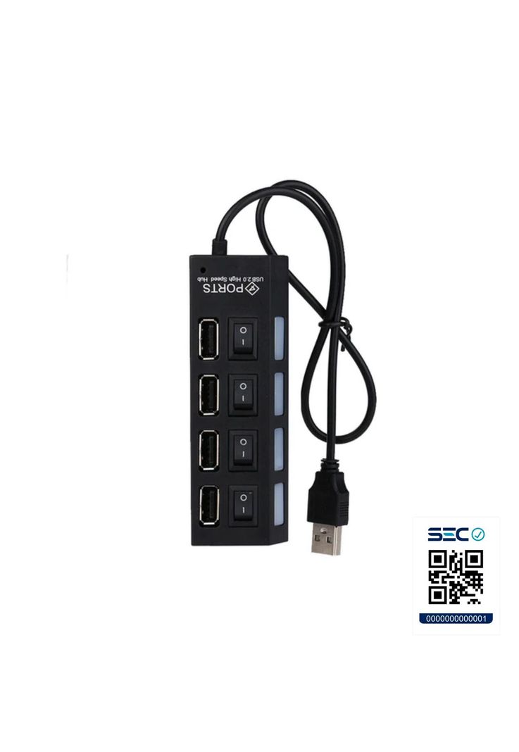 Hub USB 2.0 Switch 4 Puertos-4