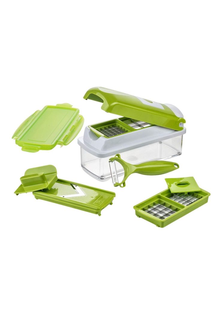 Picador Rallador Cortador Multiuso Frutas Verduras-0