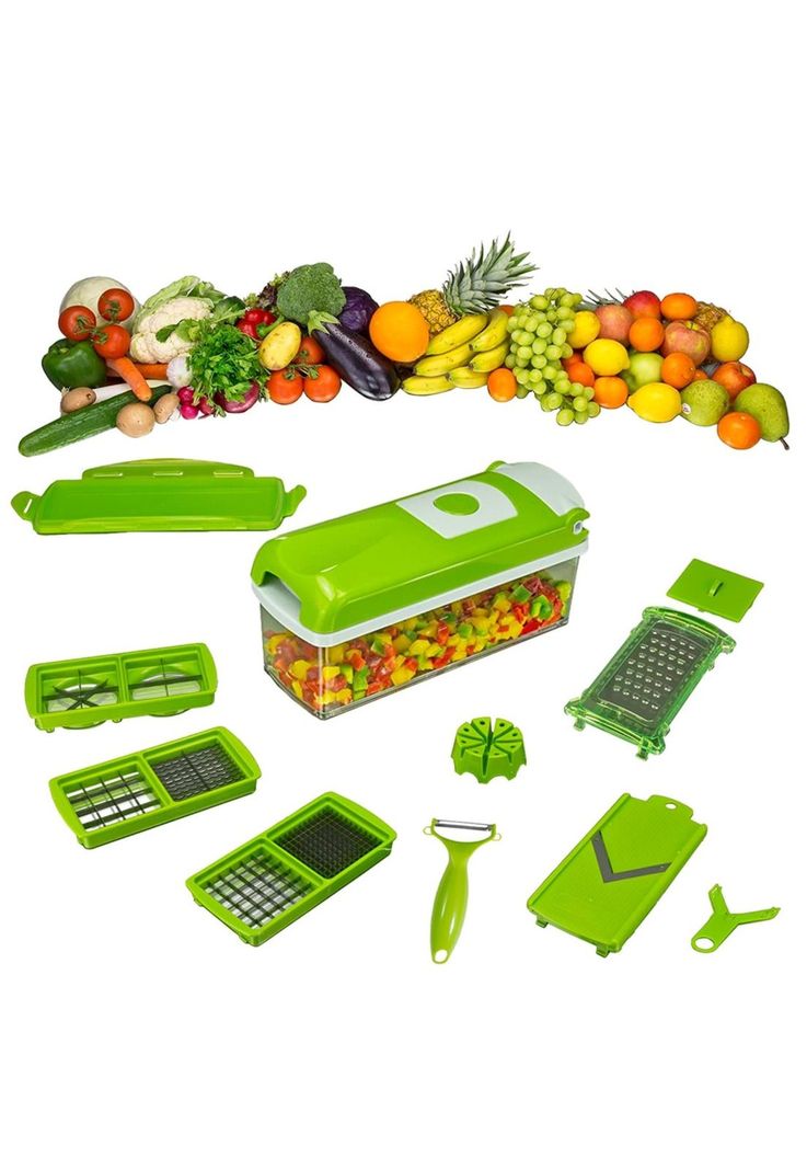 Picador Rallador Cortador Multiuso Frutas Verduras-2